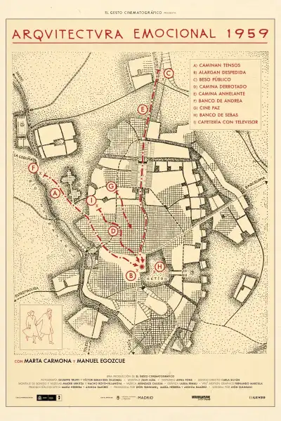 Poster for Emotional Architecture 1959