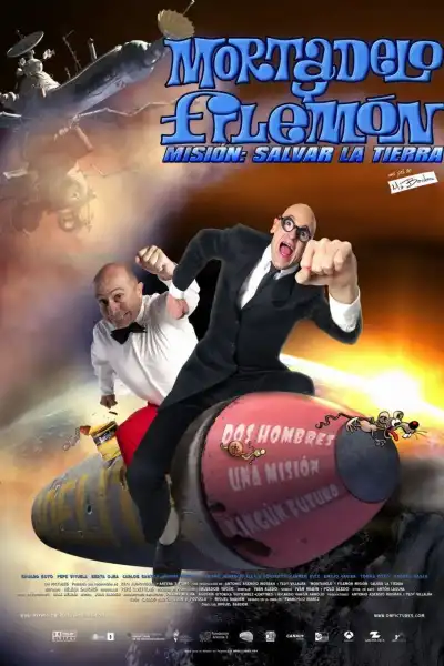 Poster for Mortadelo & Filemon Mission Save the Planet