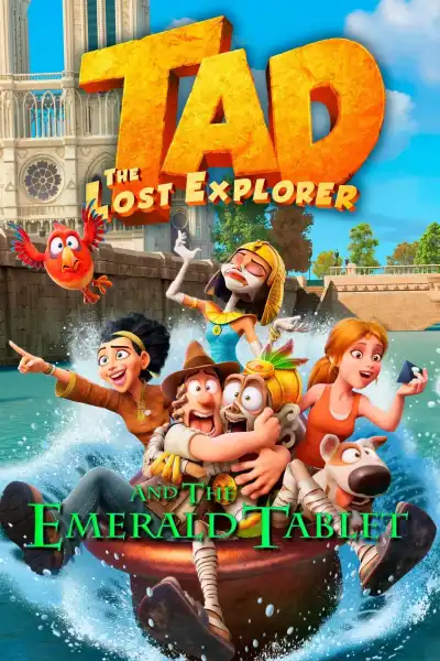 Poster for Tad, the Lost Explorer and the Emerald Tablet