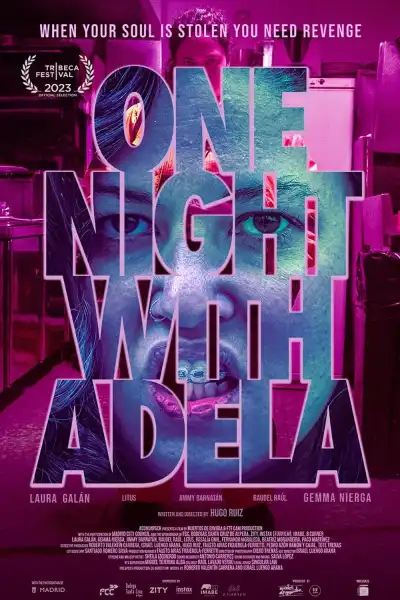 Poster for One Night with Adela