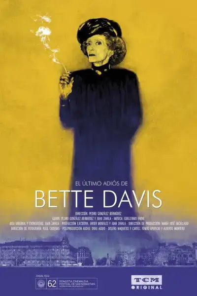 Poster for El último adiós de Bette Davis