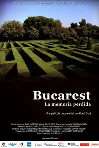 Poster for Bucarest, la memòria perduda