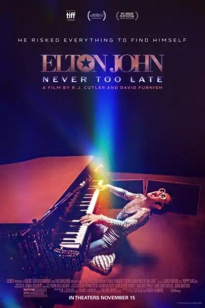 Poster for Elton John: Never Too Late
