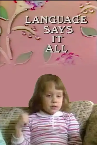 Poster for Language Says It All
